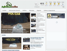 Tablet Screenshot of infochacoonline.com.ar